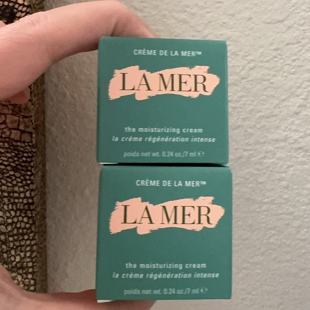La Mer Moisturizing Cream - brand new in box - 7 ml*2=14ml